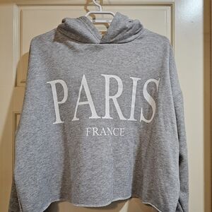 Zara Cropped Hoodie
